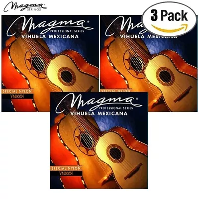 3-PACK Magma VM100N Vihuela Mexicana Special Nylon Strings • $19.95