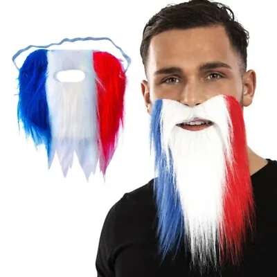Halloween Fake BeardFunny Fake Beard With Mustache Realistic False Hair • £3.50