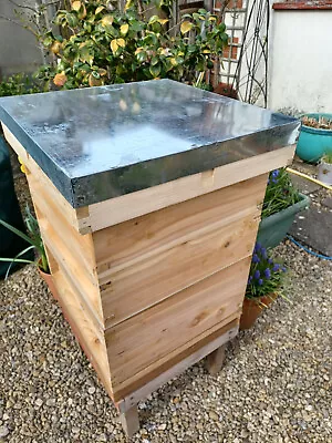 National Cedar Beehive With Pine Roof - Fully Assembled • £150