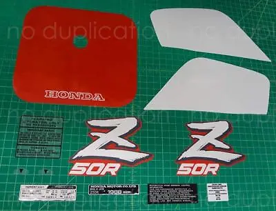 88' 1988 Z50 Z50R Vintage Dirtbike 12pc Kit Decals Stickers MX Graphic Mini Bike • $65.99