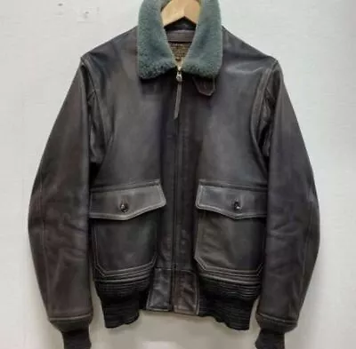 Buzz Rickson's Flight Leather Jacket William Gibson M422A Size 36 Color Gray Men • $1341.91