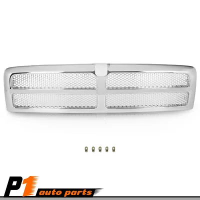 Fit For Dodge Ram 1500 2500 3500 Chrome Grille Honeycomb Mesh Insert 94-02 • $77.80