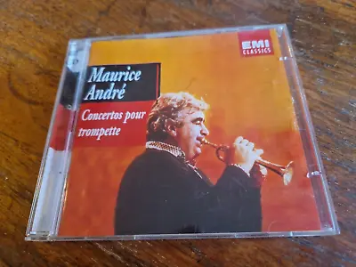 Maurice Andre - Concertos Pour Trompette - 2 X CD - Bach Telemann Vivaldi • £8