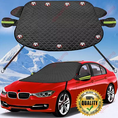 Winter Magnetic Car Windshield Cover Protector Snow Ice Frost Guard Sun Shade US • $14.99