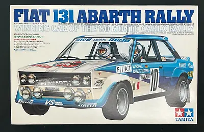 TAMIYA 1/20 FIAT 131 ABARTH RALLY WINNING CAR '80MONTE. Item20015 From Japan • £56.16