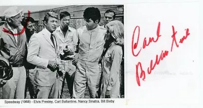 Carl Ballantine (Actor/Comedian/Magician) Hand Signed Paper Photograph • $130