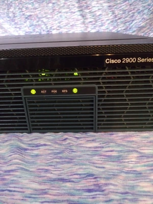 $24.95 • Buy USED CISCO 2900 Series Router 2921 W/4 Port EHWIC