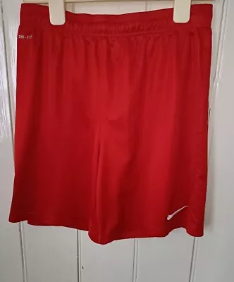 Mens Nike Dry Fit Red Sports Shorts UK Size XL • £11.99