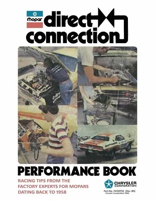 1958 1965 1975 1980 Mopar Direct Connection Racing Tips Performance SM • $112.99