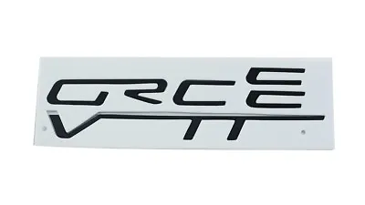 For 05-13 C6 Corvette Rear Fills Inserts Letters Lettering Emblems (Matte Black) • $20.99