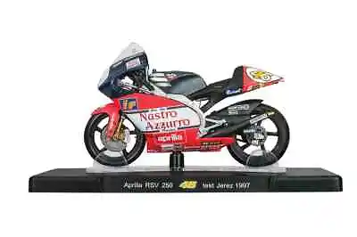 VALENTINO ROSSI Aprilia RSV 250 1997 MotoGP Bike - Collectable Model  1:18 Scale • £19.99