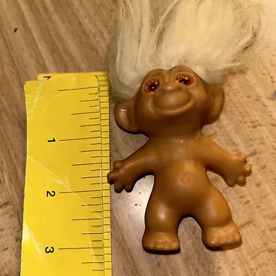 1960s Troll Doll With Blonde Hair. 3” • $19.99