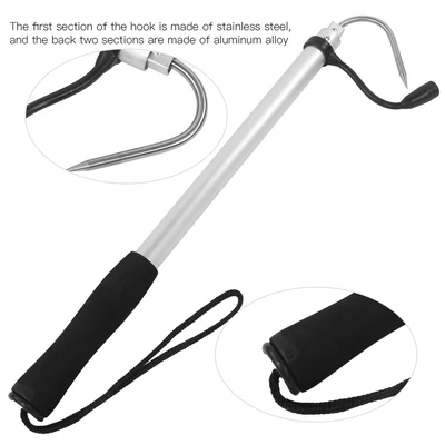 £8.93 • Buy Fishing Gaff Hook Telescopic Fishing Gaff Wear Resistant Handle High Strength