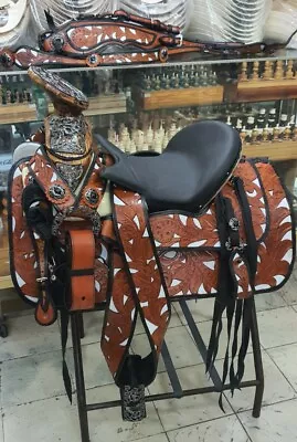 Mexican Charro Saddle Montura Charra Cincelada • $2297