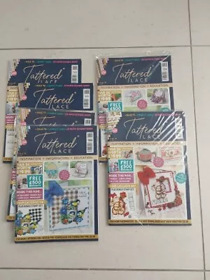 TATTERED LACE Magazines Issues 75 76 77 78 Die Cutting Papercraft Card Making • £31.99