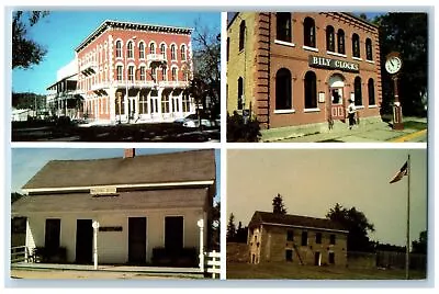 C1950's Scenes Multiview Building Museum Winneshiek County Iowa Vintage Postcard • £28.88