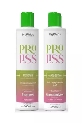 Progressive Brush Hair Straightening Volume Reducer Proliss Kit 2x300 - My Phios • $47.25