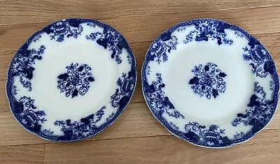 (2) Two John Maddock & Sons Roseville Vintage England Plates • $34.99