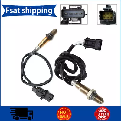 2pcs Oxygen Sensor Upstream+Downstream For 06-13 Volvo C70 Volvo C30 S40 S60 V50 • $46.44