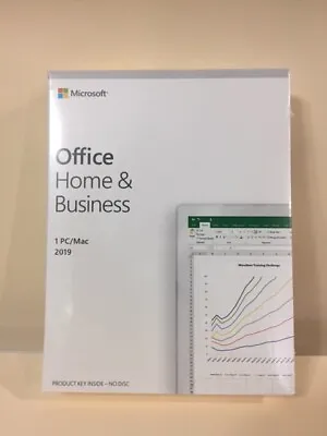 Microsoft Office 2010 Home And Business Product Key Card_1 PC/MAC • $199