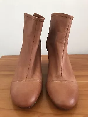 EOS Harvs Leather Brandy Boots - RRP: $159.95 • $100