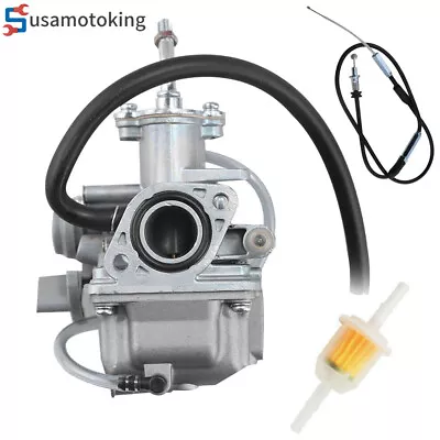 Carburetor For Yamaha Moto 4 YFM80 1985-1993 YFM80W Raptor 80 & Throttle Cable • $34.96