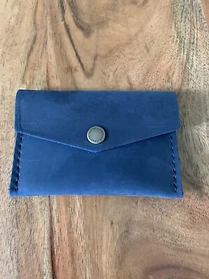 Portland Leather Goods New Mini Envelope Wallet - Deep Water • $16