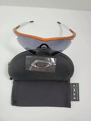 NEW OAKLEY M FRAME Polished Burnt Orange/ Dark Gray Sweep Lens RARE! • $180