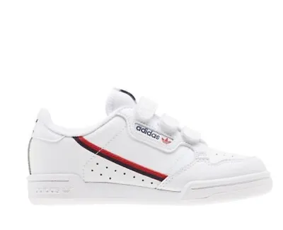 Adidas Originals Continental 80’s Trainers Older Kids White Size UK 3.5 #REF20 • £26.99