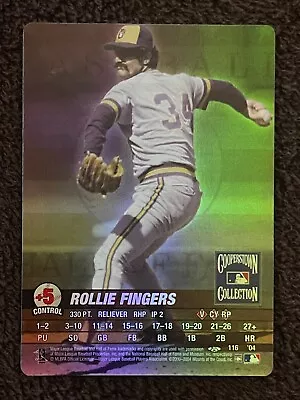 2004 MLB Showdown Rollie Fingers Cooperstown Collection #116 Brewers • $20