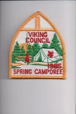1985 Viking Council Spring Camporee Patch • $2.40