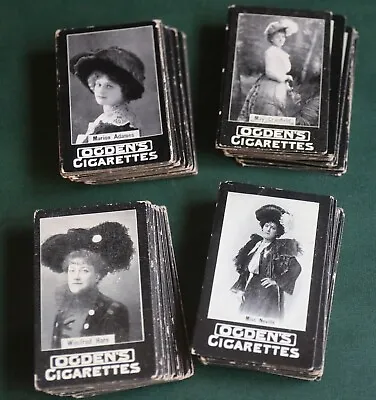 L3 stage Artistesno Fullstop 41-60 Item 97-1 1902ogdens Tab Cigarette Cards • £1.75