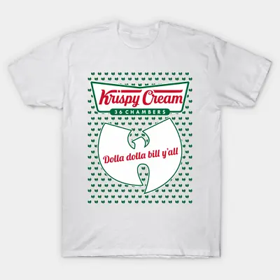 $17.95 • Buy Krispy Kreme Doughnuts X Wutang TShirt C.R.E.A.M Cash Rules Everything Around Me