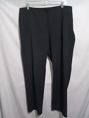 Vince Camuto Size 18W Black Two-way Stretch Dress Pants • $15.99