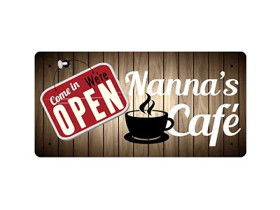 £4.99 • Buy Nanna's Cafe - Metal Sign