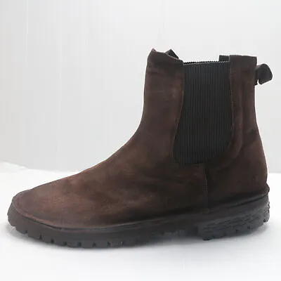Men's Shoes MOMA 13 (EU 46) Ankle Boots Brown Suede DE559-46 • $115.90