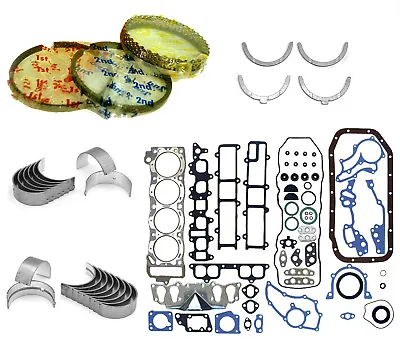 85-95 TOYOTA PICKUP 2.4L 22R 22RE SOHC 8V Engine Re-Ring Kit FREE SHIPPING • $109.95