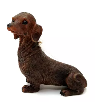 Brown Short Haired Dashshund Dog Ornament Wonderful Dog Lovers • $14.99