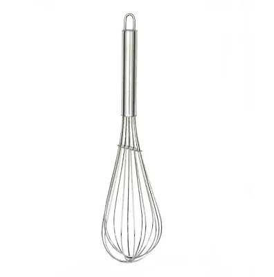 Large Whisk Egg Beater Sauce Hand Blender Mixer Stir Balloon Wire Whisk Kitchen • £6.99