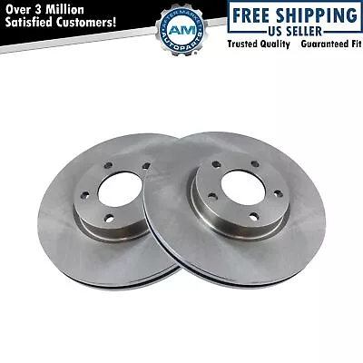 Disc Brake Rotors Vented Front Pair For Mazda3 Mazda5 Mazda 3 5 • $69.29