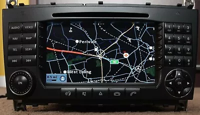 Mercedes C Class Comand Ntg2 Navigation System Radio  • £180