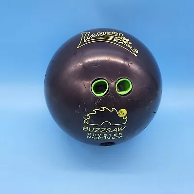 Lane #1 BUZZSAW Purple Bowling Ball 15lb 6oz - Used • $44.99