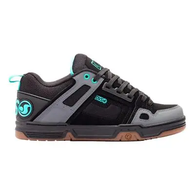 DVS Men's Comanche Shoes - Black / Turquoise / Gum - UK 9 • $137.25