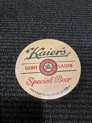 12 Kaiers Beer Coaster NOS • $6