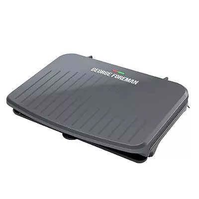 $69.99 • Buy George Foreman 9-Serving Classic Plate Electric Indoor Grill & Panini Press Gray