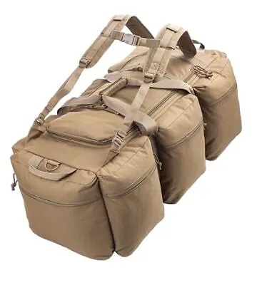 Military Duffle Bag Tactical Gear Load Out Bag Deployment Cargo Bag Coyote Tan • $83.53