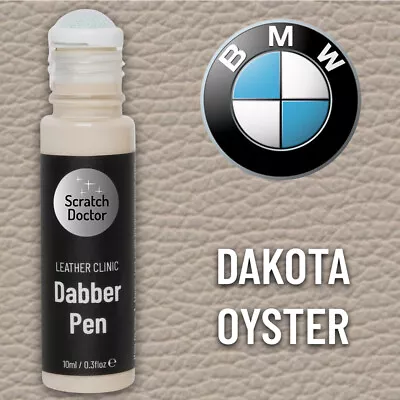 Leather Paint Dabber For BMW DAKOTA OYSTER Repair Scratches Scuffsand Small Mark • £12.38