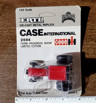 $9.95 • Buy Vintage ERTL Case International 2594 Tractor 1:64 Toy Diecast Farm Progress Show