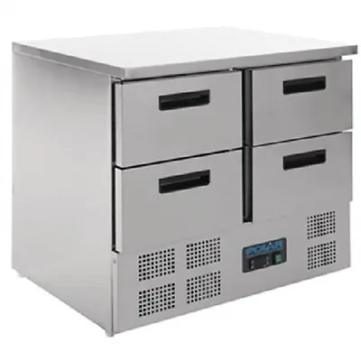 £1803.50 • Buy Polar 4 Drawer Compact Counter Fridge 240 Litre Ltr   U638  Catering Commercial 