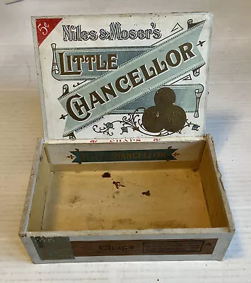 Little Chancellor Cigar Box Chaps 1926 Tad Stamp Niles & Moser American Cigar Co • $29.95